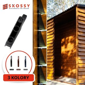 Mocowanie środkowe do desek pod kątem