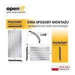 uchwyt do żaluzji tarasowych OpenUp System