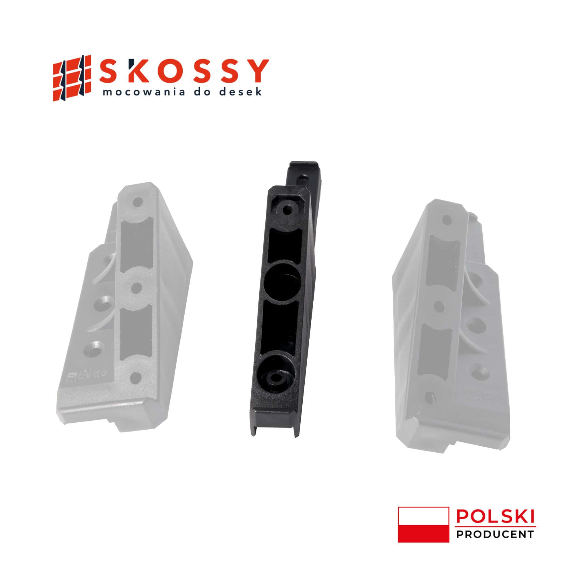 Mocowanie Skossy do zabudowy pod kątem łącznik środkowy mocowanie środkowe system Skossy