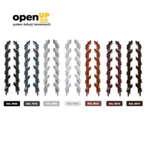 uchwyt do żaluzji tarasowych OpenUp System