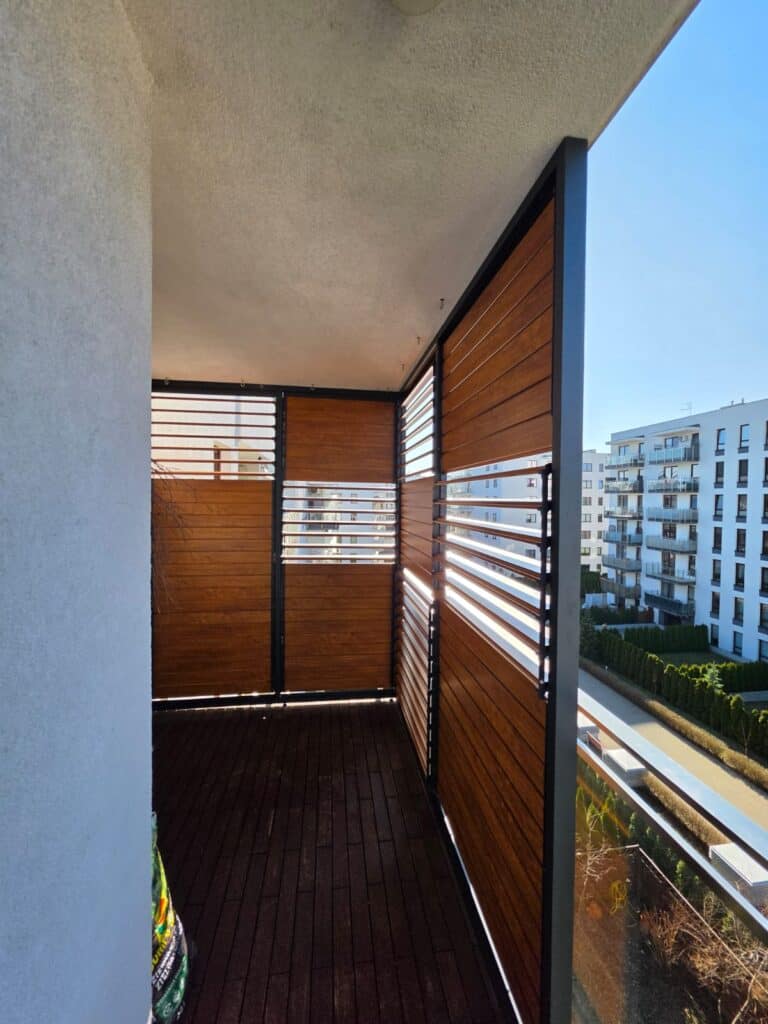 na balkon