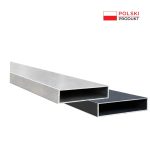 Profil aluminiowy 100x20x2 mm - trwały i lekki materiał.