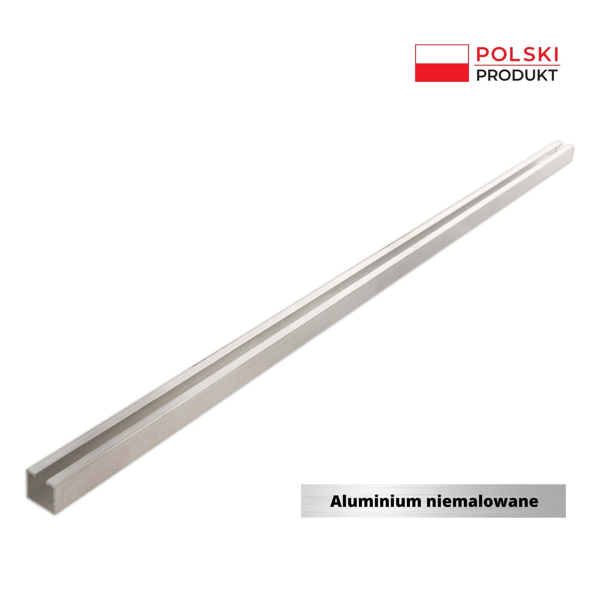 Szyna górna do przesuwnej zabudowy tarasu (3) Szyna górna do przesuwnej zabudowy tarasu 100–600 cm | NAiDO