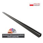 Szyna górna do przesuwnej zabudowy tarasu 100–600 cm | NAiDO