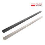 Profil dolny do przesuwnej zabudowy tarasu 25 × 25 mm