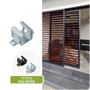 Uchwyt sufitowy do zabudowy przesuwnej tarasu